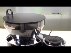 Homezest GD6001T 200g容量の電子スケールが付いている電気コーヒー豆挽器機械